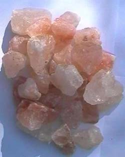 25kg Sack Biova  Kristallsalz-Brocken aus Pakistan