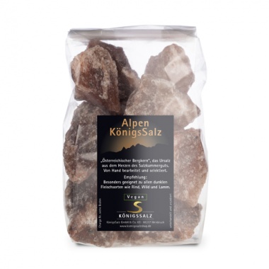 AlpenSalz Kristalle Tüte 500g - Premium-Qualität Art.Nr.: 1101303