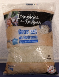 Gros sel de Guerande-Meersalz grob-grau-Bretagne/Frankreich 1kg